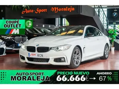 Używany BMW 420 Shadowline 190 KM (139 kW) 2017 Biały Coupe