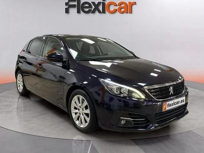 Usado Peugeot 308 Access 131 CV (96 kW) 2020 Negro Utilitario