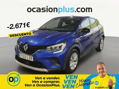Brugt Renault Captur Intens 90 HK (66 kW) 2022 Blå SUV