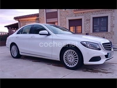 Blanco Usado 2015 Mercedes C220 Exclusive Berlina | 18.400 € (Precio justo)