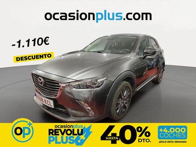 Usado Mazda CX-3 Luxury 120 CV (88 kW) 2017 Gris SUV