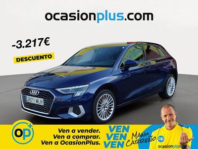 Usado Audi A3 Advanced Plus 116 CV (85 kW) 2023 Azul Berlina