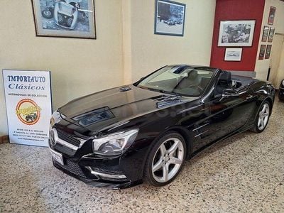 Usado Mercedes SL500 435 CV (319 kW) 2013 Negro Descapotable