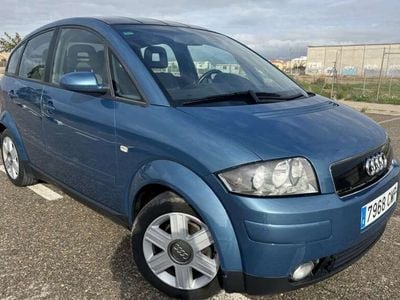Usado Audi A2 75 CV (55 kW) 2001 Azul Utilitario