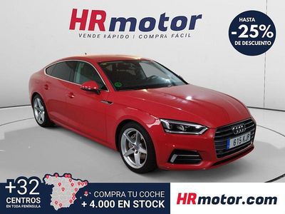 Usado Audi A5 Sport 190 CV (139 kW) 2018 Rojo Coupe