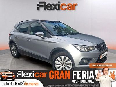Usado Seat Arona Style 110 CV (80 kW) 2021 Gris SUV