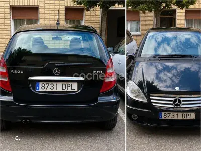 Brugt Mercedes A200 Elegance 140 HK (102 kW) 2005 Sort Sedan