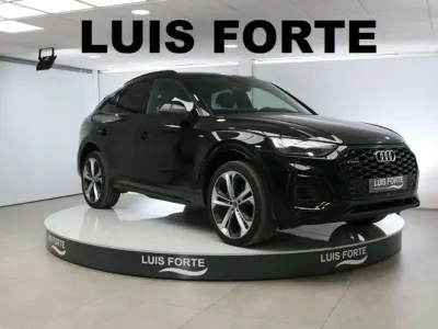 Usado Audi Q5 Sportback S-Line 204 CV (150 kW) 2021 Negro SUV