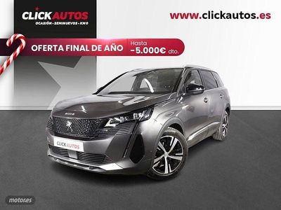 Gris / plata Usado 2021 Peugeot 5008 GT SUV | 19.500 € (Buen precio)