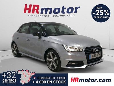 Usado Audi A1 Sportback S-Line 116 CV (85 kW) 2018 Gris / plata Utilitario