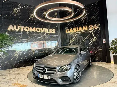 Usado Mercedes E220 194 CV (142 kW) 2017 Gris / plata Berlina