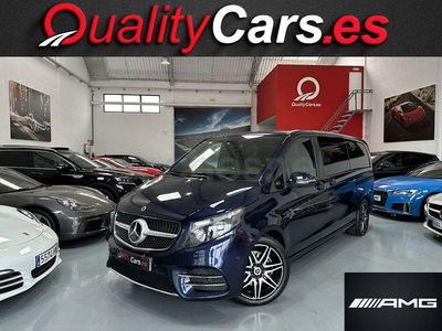 Usado Mercedes V300 Avantgarde 239 CV (175 kW) 2021 Azul Monovolumen