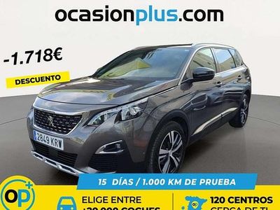 Usado Peugeot 5008 GT-line 131 CV (96 kW) 2018 Plateado SUV