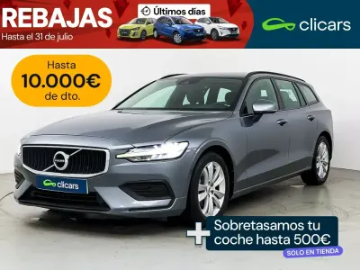 Usado Volvo V60 Momentum 150 CV (110 kW) 2019 Gris Familiar