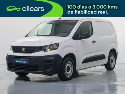 Usado Peugeot Partner 75 CV (55 kW) 2019 Blanco Monovolumen