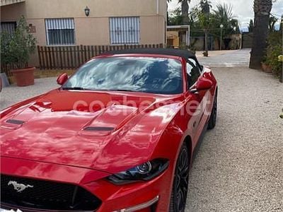 Usado Ford Mustang GT 450 CV (330 kW) 2018 Rojo Descapotable