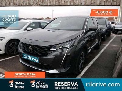 Usado Peugeot 3008 Allure 181 CV (133 kW) 2021 Gris SUV