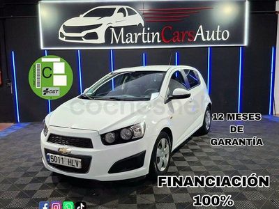 Usado Chevrolet Aveo LT 101 CV (74 kW) 2012 Blanco Berlina