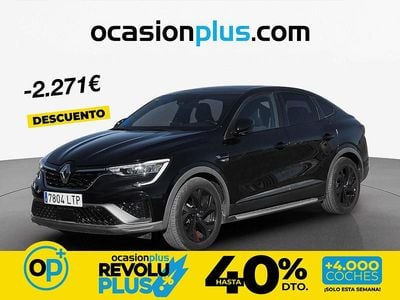 Usado Renault Arkana RS Line 140 CV (102 kW) 2021 Negro SUV