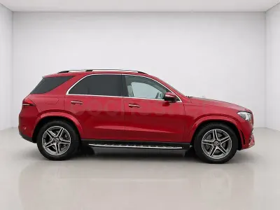 Usado Mercedes GLE450 AMG 367 CV (269 kW) 2019 Granate SUV
