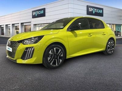 Usado Peugeot 208 Allure 100 CV (73 kW) 2024 Amarillo Utilitario