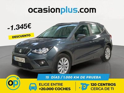 Usado Seat Arona Style 90 CV (66 kW) 2021 Gris SUV