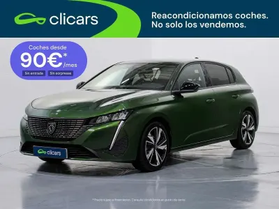 Usado Peugeot 308 Allure 131 CV (96 kW) 2022 Verde Utilitario