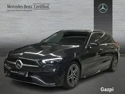 Używany Mercedes C220 AMG line 200 KM (147 kW) 2022 Szary Kombi
