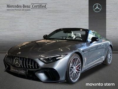 Usado Mercedes SL55 AMG AMG 476 CV (350 kW) 2024 Gris selenita Descapotable