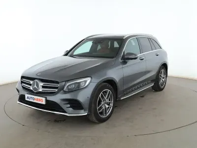 Usado Mercedes GLC250 AMG line 211 CV (155 kW) 2017 Gris SUV