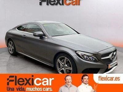 Usado Mercedes C220 170 CV (125 kW) 2018 Gris / plata Coupe