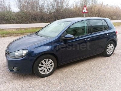 Usado VW Golf VI 105 CV (77 kW) 2011 Azul Utilitario