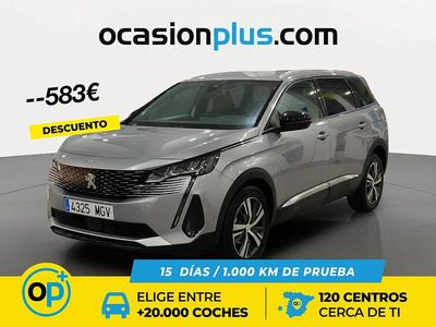 Usado Peugeot 5008 Allure 130 CV (95 kW) 2023 Gris SUV
