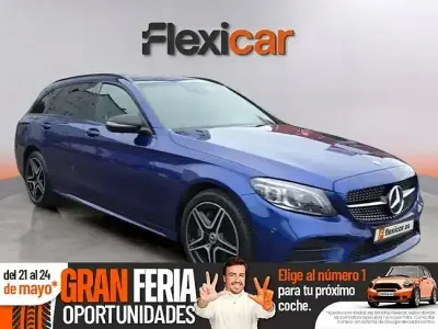 Usado Mercedes C300e 306 CV (225 kW) 2020 Azul Familiar