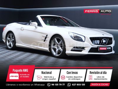 Blanco Usado 2014 Mercedes SL350 Descapotable | 46.900 € (Caro)