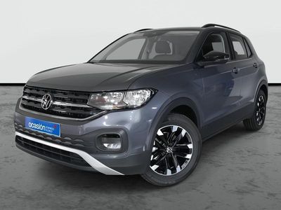 Usado VW T-Cross 95 CV (69 kW) 2023 Gris humo metalizado SUV