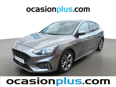 Usado Ford Focus ST-Line 125 HP (91 kW) 2018 Cinzento Citadino