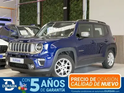 Begagnad Jeep Renegade Limited 120 HK (88 kW) 2020 Blå SUV
