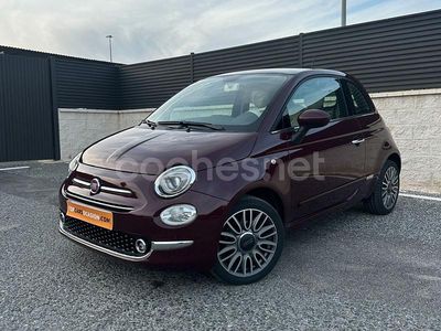Usado Fiat 500 Lounge 69 CV (50 kW) 2016 Granate Berlina