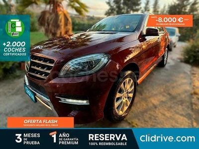 Usado Mercedes ML350 258 CV (189 kW) 2013 Granate SUV
