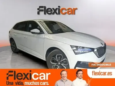 Brugt Skoda Scala Ambition 110 HK (80 kW) 2023 Hvid Hatchback