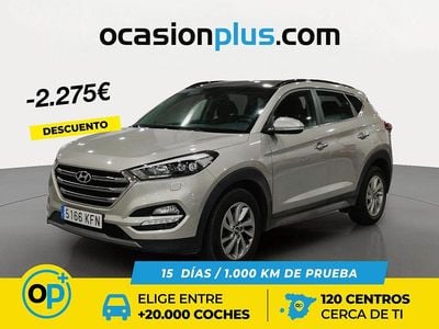 Blanco Usado 2017 Hyundai Tucson SUV | 14.075 € (Precio justo)