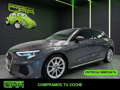 Usado Audi A3 S-Line 150 CV (110 kW) 2021 Gris / plata Berlina