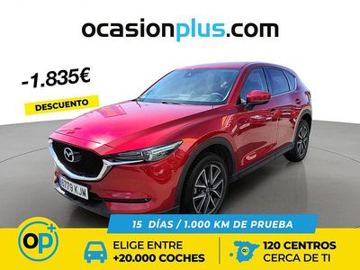 Usado Mazda CX-5 165 CV (121 kW) 2018 Rojo SUV