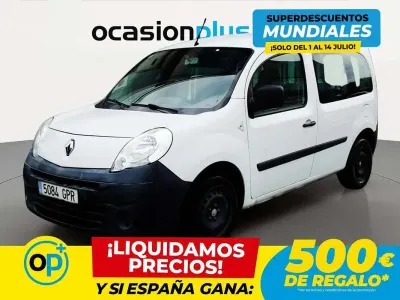 Usado Renault Kangoo 68 CV (50 kW) 2009 Blanco Familiar