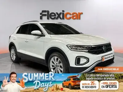 Usado VW T-Roc Life 110 CV (80 kW) 2022 Blanco SUV