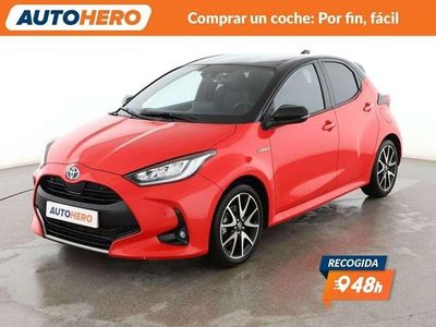 Usado Toyota Yaris Hybrid Edition 116 CV (85 kW) 2021 Rojo Utilitario