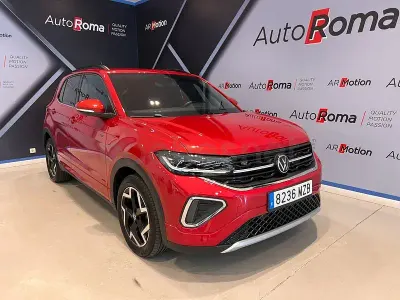 Usado VW T-Cross R-line 150 CV (110 kW) 2025 Granate SUV