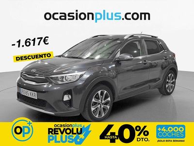 Usado Kia Stonic 120 CV (88 kW) 2018 Gris SUV