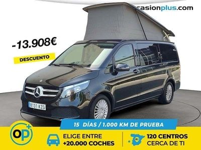 Negro Usado 2019 Mercedes V300 Marco Polo Monovolumen | 61.250 € (Precio justo)